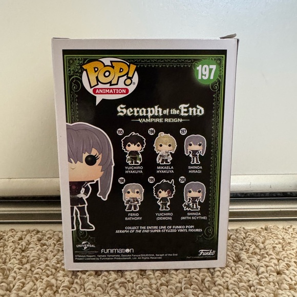 Funko Pop Shinoa Hiragi Vinyl Figure - Picture 2 of 2